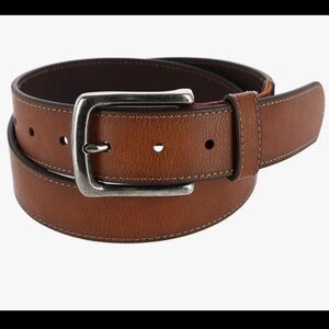 Men's Mossy Oak Brown Leather Belt